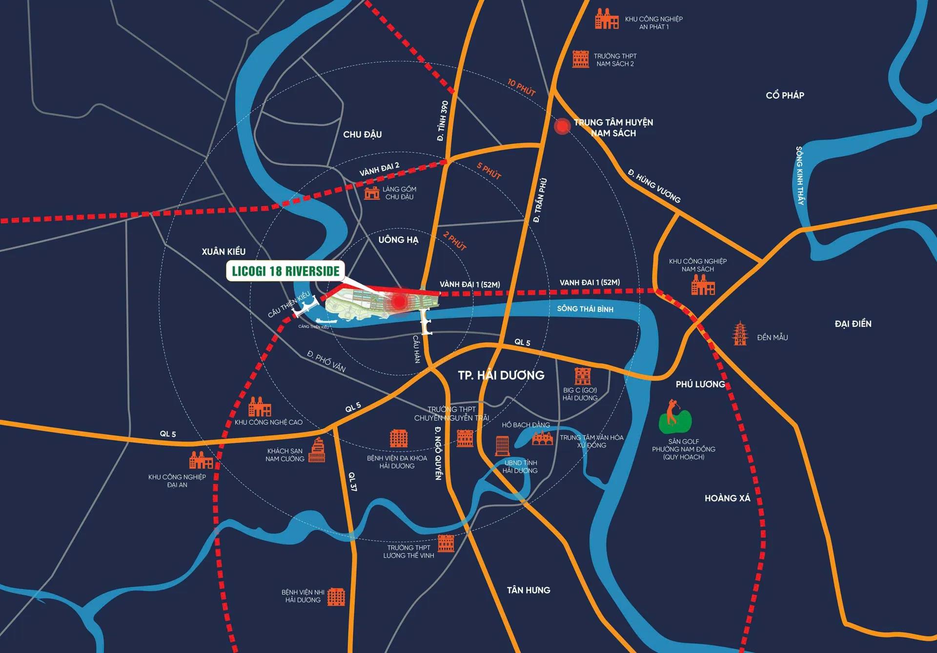 Giai đoạn 2 LICOGI 18 Riverside: Tọa độ đắt giá giữa 2 bên cầu sông Hàn